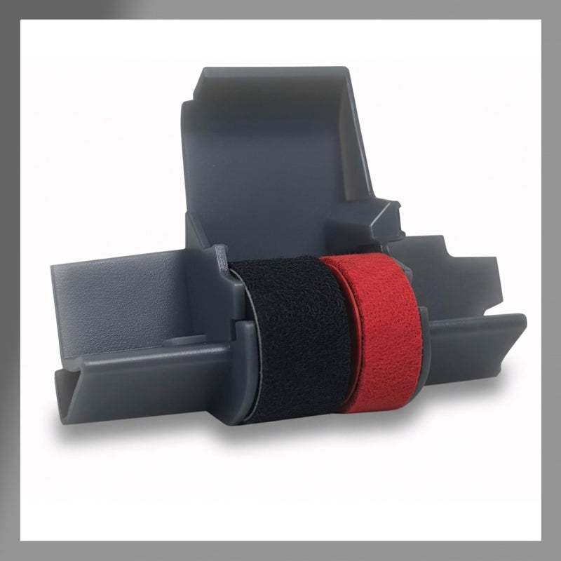 Pokanic IRâ€‘40T Black & Red [1 Pack] Ink Roller Ribbon Cartridge â€“ Dualâ€‘Color Replacement Compatible for CASIO/Canon/Sharp Printing Calculators & Cash Registers (1 Pack) - Image 1